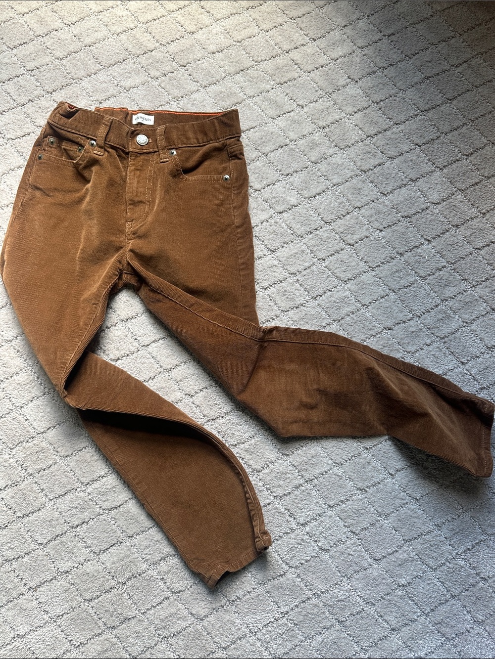 Crewcuts Boys Corduroy Pants in Warm Brown